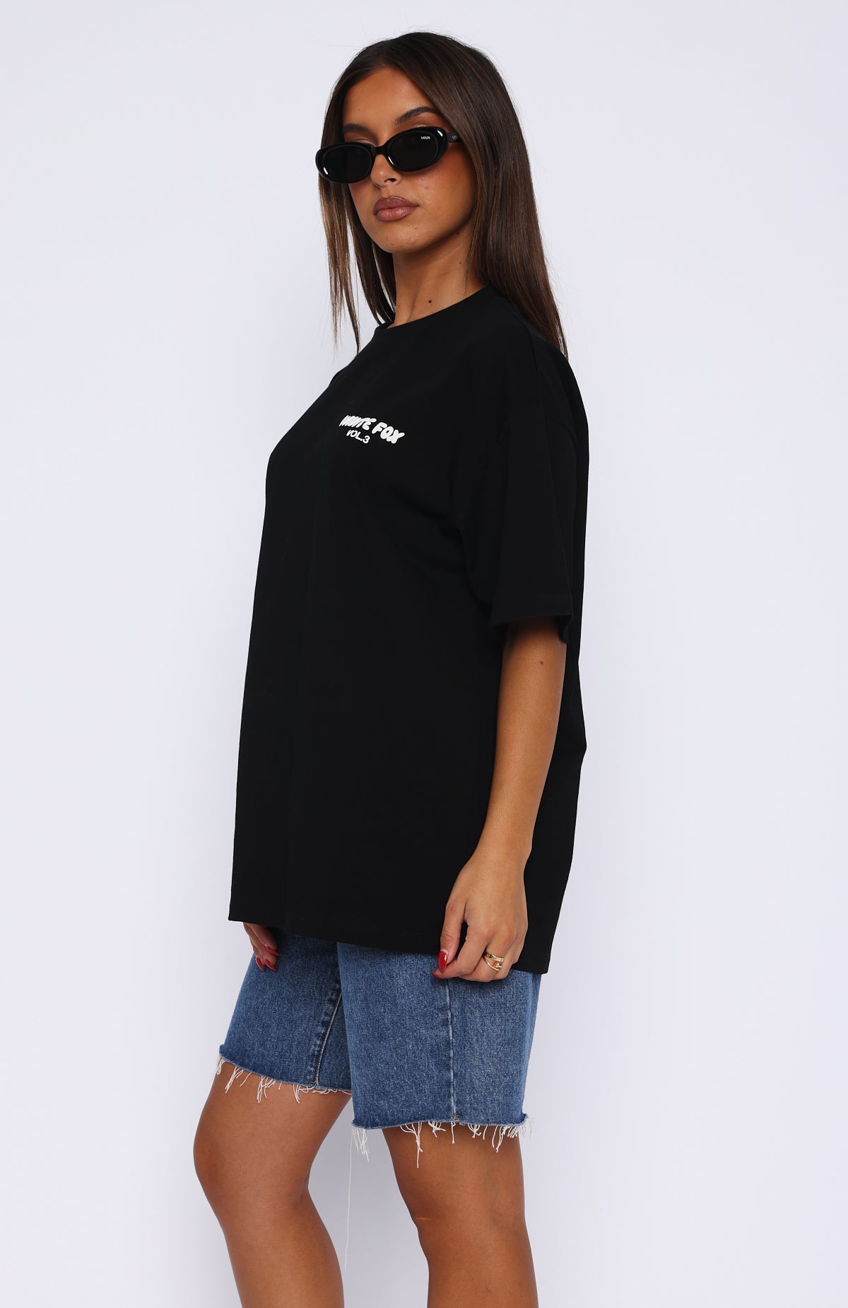 Offstage Back Graphic Oversized Tee Black - Image 3