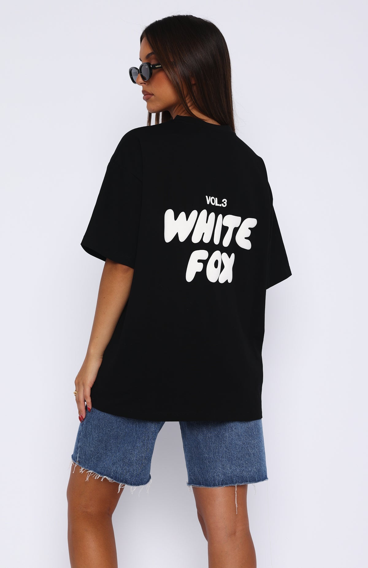 Offstage Back Graphic Oversized Tee Black - Image 4
