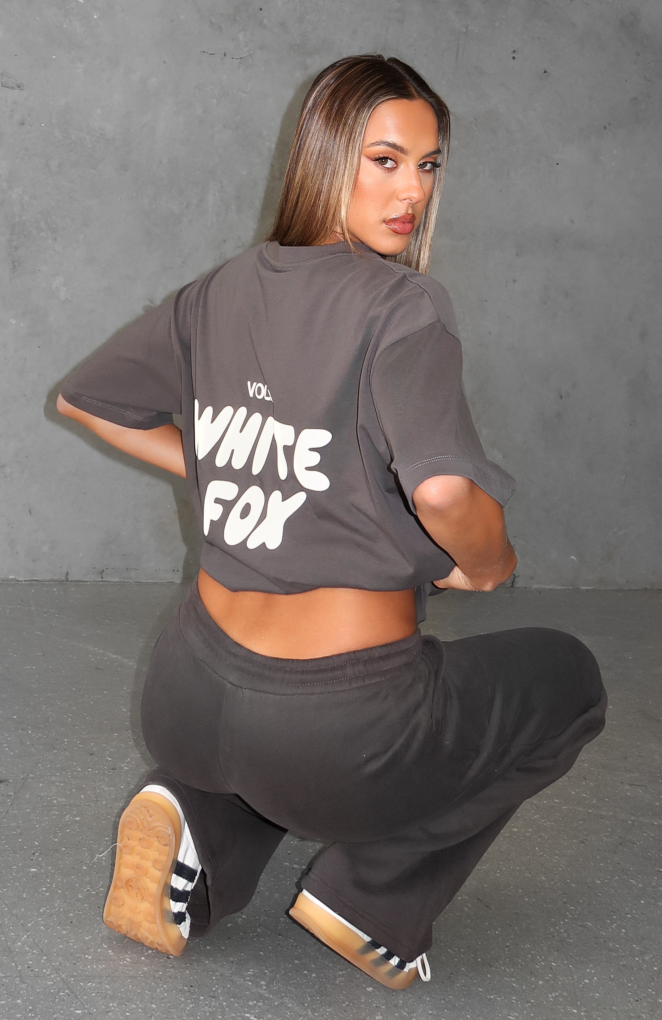 Offstage Back Graphic Oversized Tee Shadow - Image 1