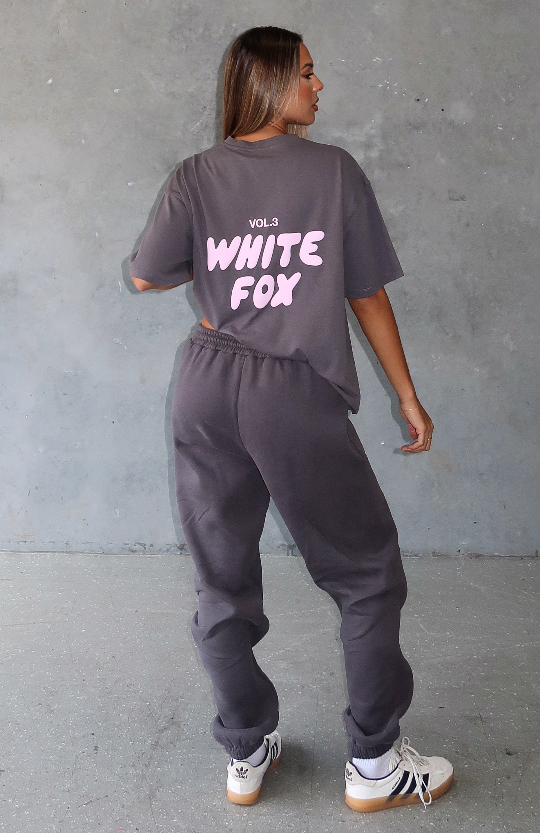 Offstage Back Graphic Oversized Tee Volcanic - Image 1