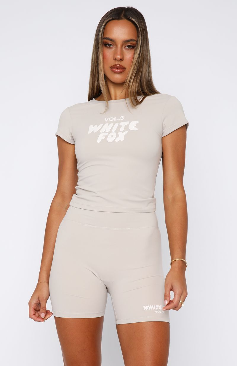 Offstage Fitted Baby Tee Moon - Image 2