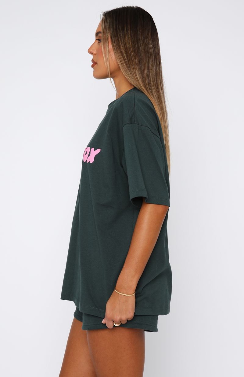 Offstage Oversized Tee Pine - Image 3