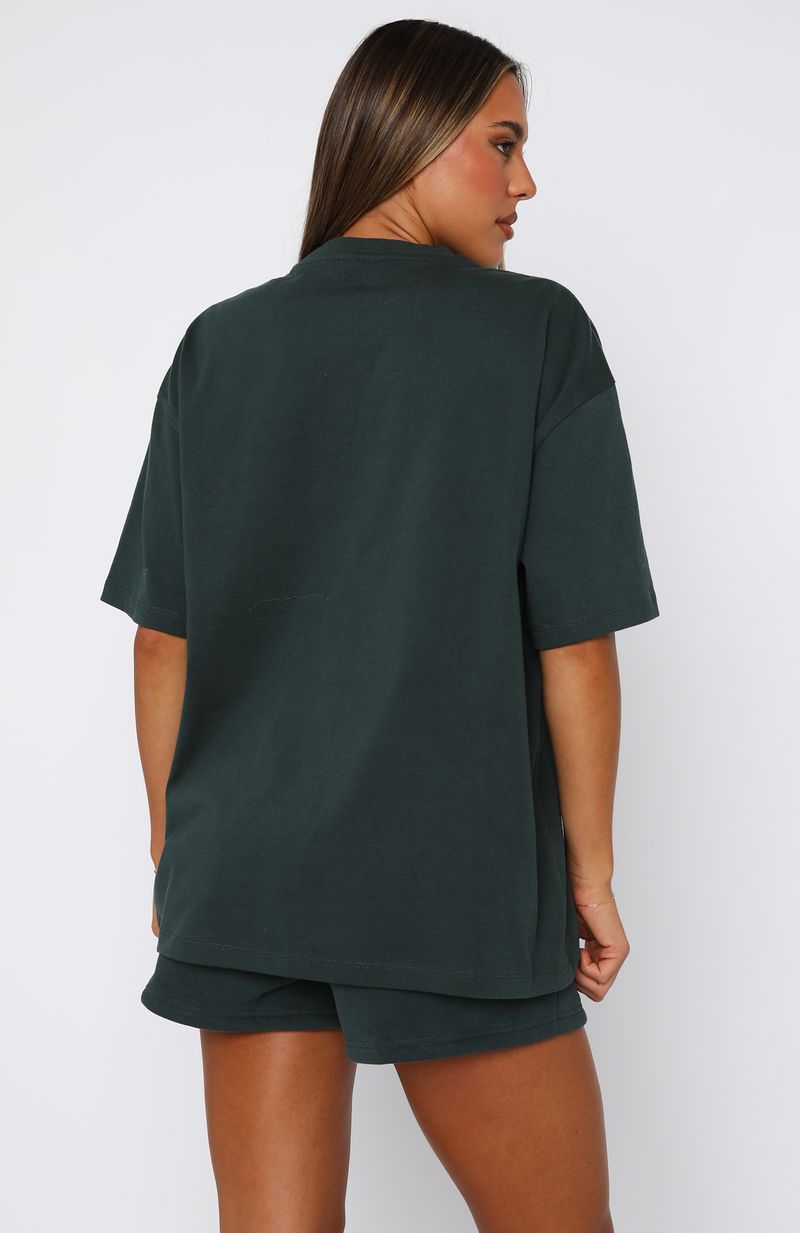 Offstage Oversized Tee Pine - Image 4