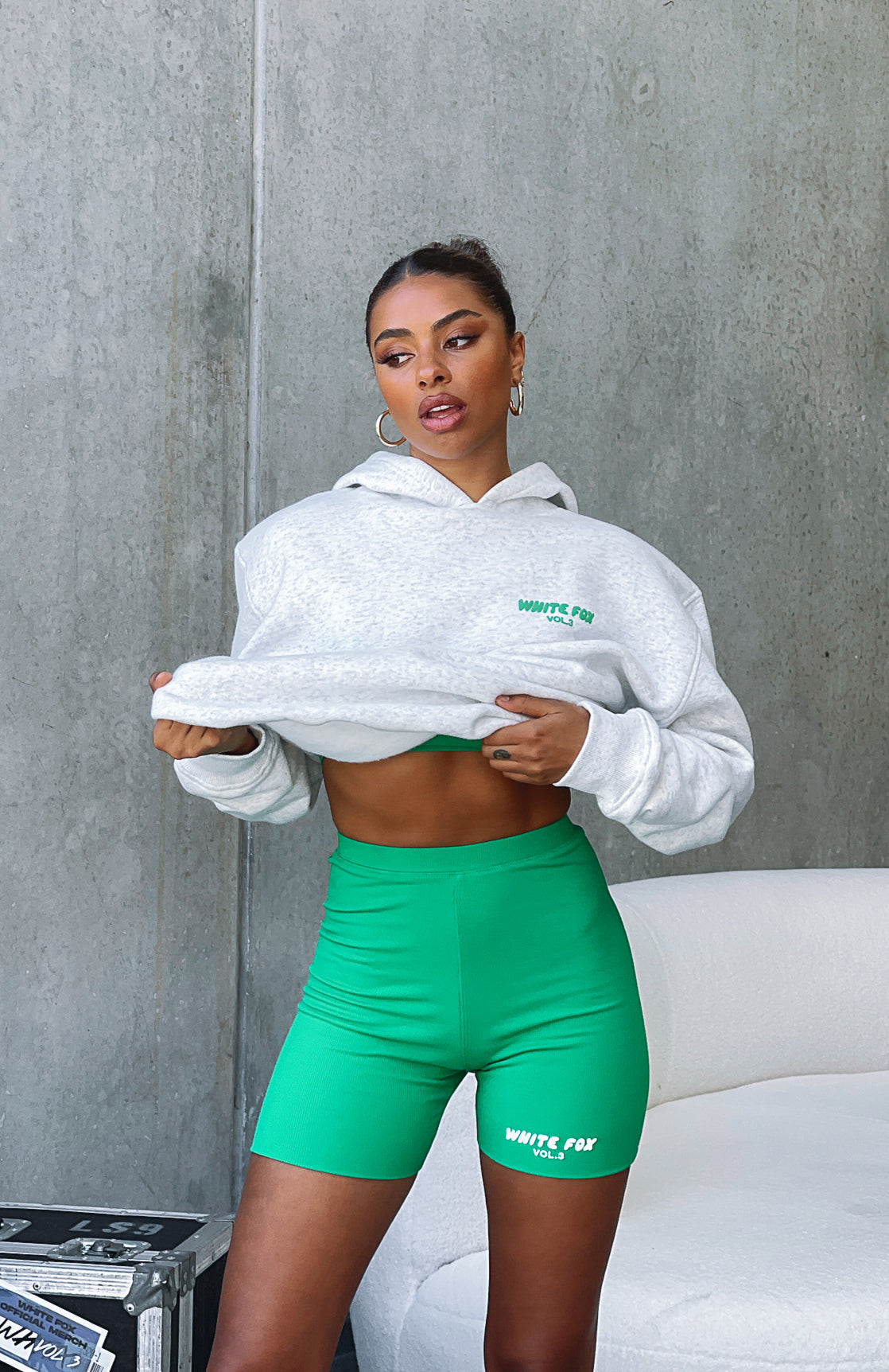 Offstage Ribbed Bike Shorts Amazon - Image 1