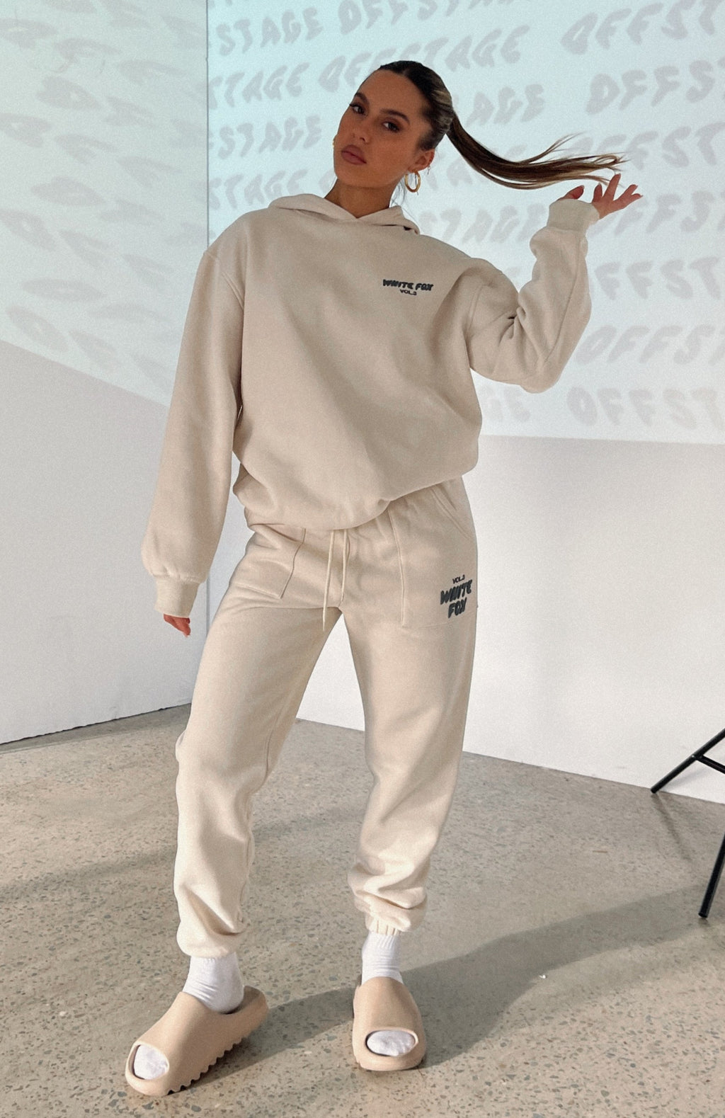 Offstage Sweatpants Pebble - Image 1