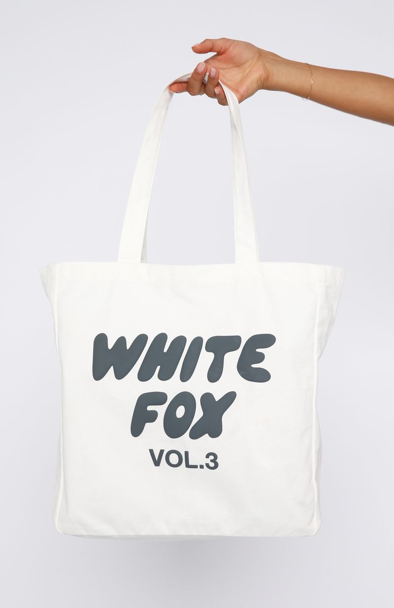 Offstage Tote Bag White/Charcoal - Image 2